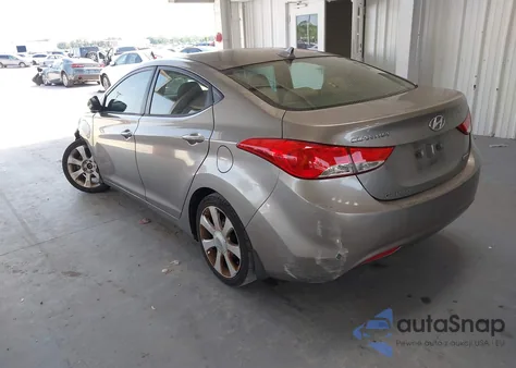2013 Hyundai Elantra Limited from USA, damaged, VIN 5NPDH4AE8DH274017